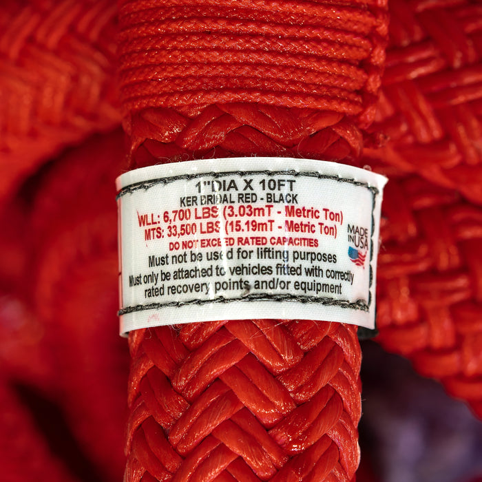 EXTREME DUTY KINETIC ENERGY ROPE 1IN DIA x 10FT
