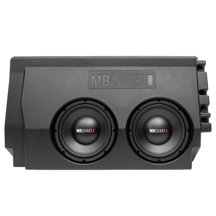 MB Quart Tuned Dual 10 Inch Sealed Subwoofer Upgrade, Toyota Tacoma (2016-2023)