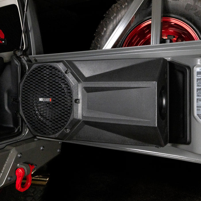 MB Quart Tuned 400 Watt Tailgate Subwoofer System, Jeep Wrangler JK / Wrangler JL (2007-2026), view 8