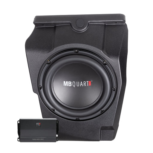MB Quart Tuned 400 Watt 10 Inch Under Dash Subwoofer Kit, Polaris RZR Pro XP / Turbo R / Pro R (2020-2024)