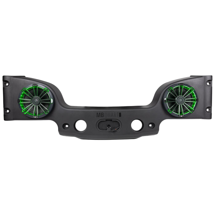 MB Quart Tuned Rear Overhead Soundbar, Two 8 Inch Coaxial Speakers, Jeep Wrangler JK (2007-2018), view 3