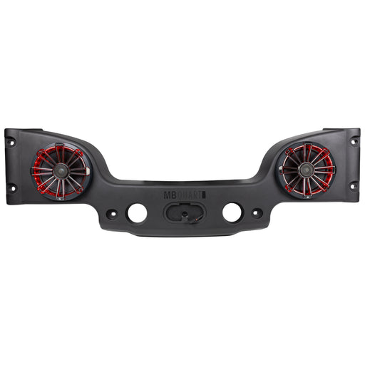 MB Quart Tuned Rear Overhead Soundbar, Two 8 Inch Coaxial Speakers, Jeep Wrangler JK (2007-2018)