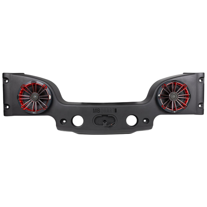 MB Quart Tuned Rear Overhead Soundbar, Two 8 Inch Coaxial Speakers, Jeep Wrangler JK (2007-2018)