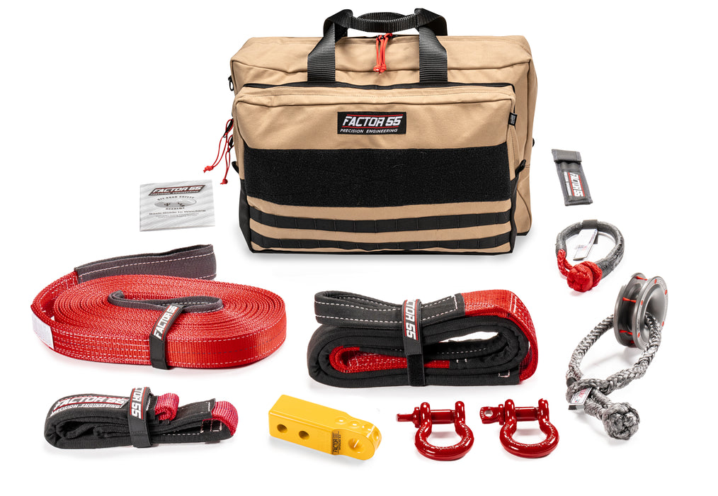 SAWTOOTH WINCH ACCESSORY KIT (YELLOW HITCHLINK AND LARGE BAG)