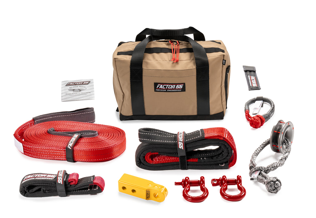 SAWTOOTH WINCH ACCESSORY KIT (YELLOW HITCHLINK AND MED BAG)