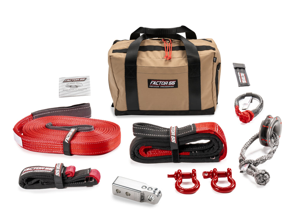 SAWTOOTH WINCH ACCESSORY KIT (SILVER HITCHLINK AND MED BAG)