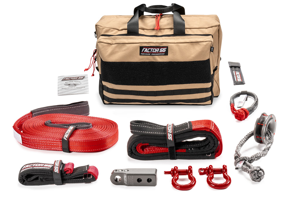 SAWTOOTH WINCH ACCESSORY KIT (GRAY HITCHLINK AND LARGE BAG)