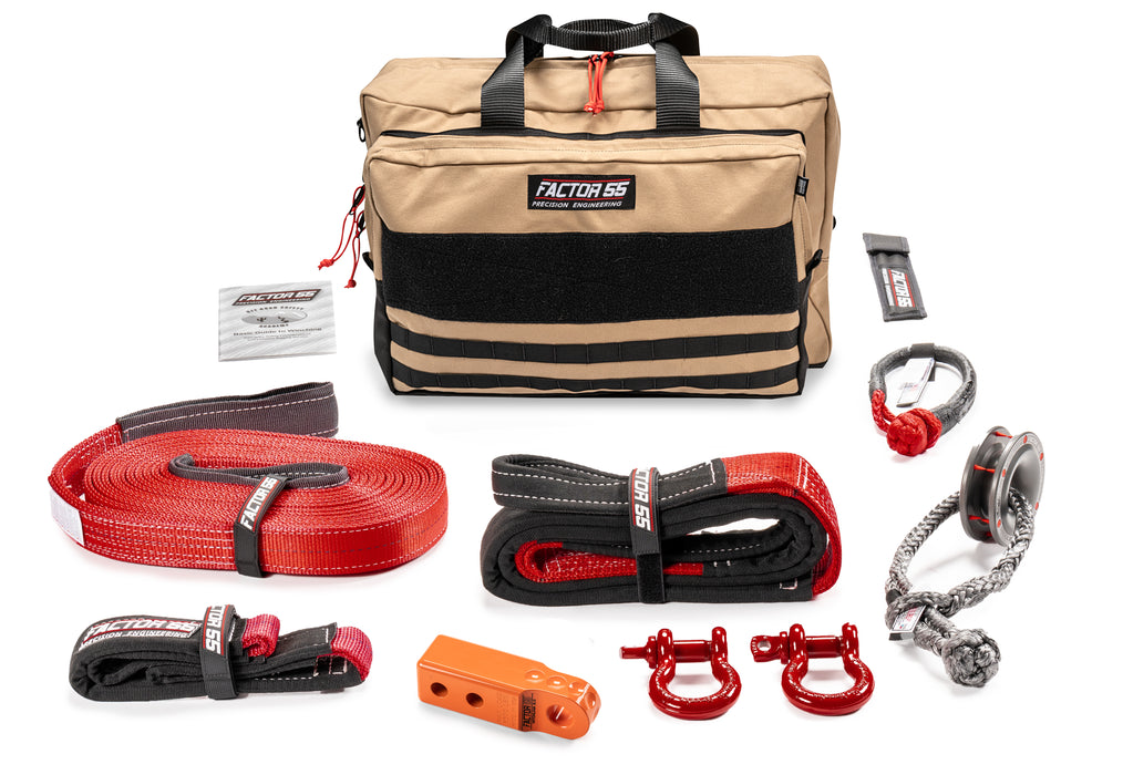 SAWTOOTH WINCH ACCESSORY KIT (ORANGE HITCHLINK AND LARGE BAG)