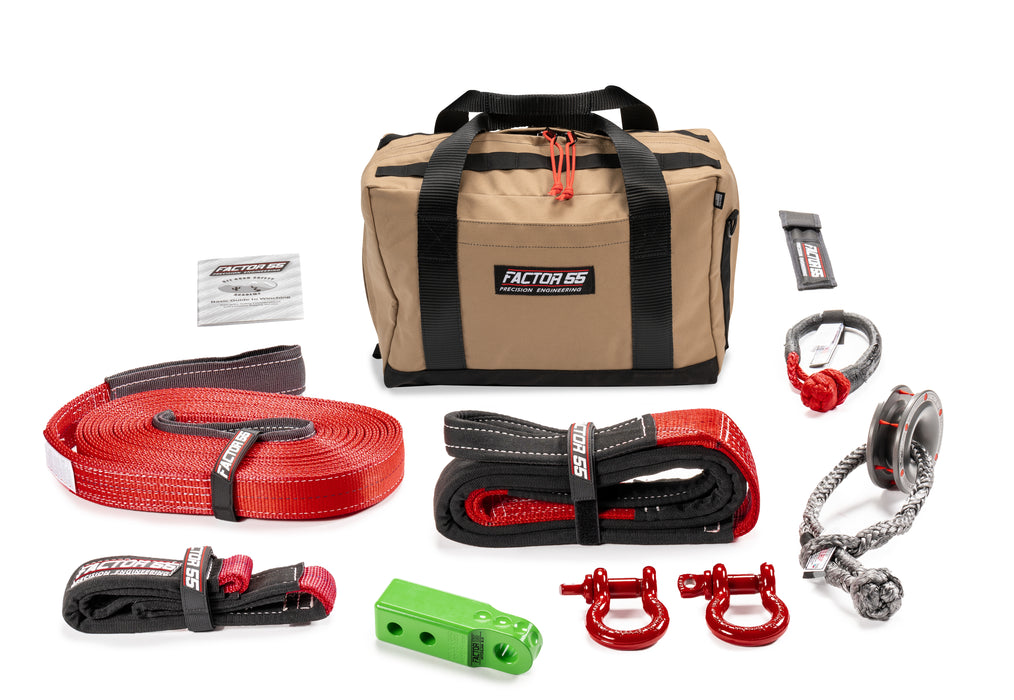 SAWTOOTH WINCH ACCESSORY KIT (GREEN HITCHLINK AND MED BAG)