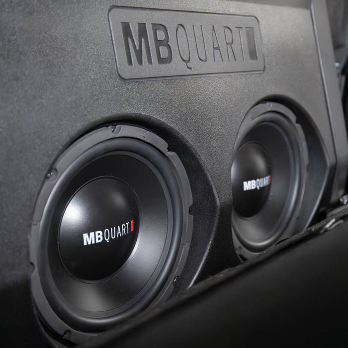 MB Quart Tuned Dual 10 Inch Sealed Subwoofer Upgrade, Toyota Tacoma (2016-2023), view 6