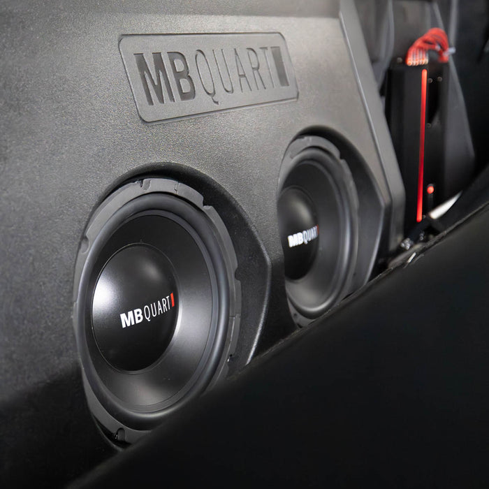 MB Quart Tuned Dual 10 Inch Sealed Subwoofer Upgrade, Toyota Tacoma (2016-2023), view 7