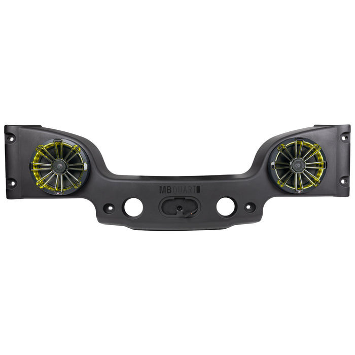 MB Quart Tuned Rear Overhead Soundbar, Two 8 Inch Coaxial Speakers, Jeep Wrangler JK (2007-2018), view 4