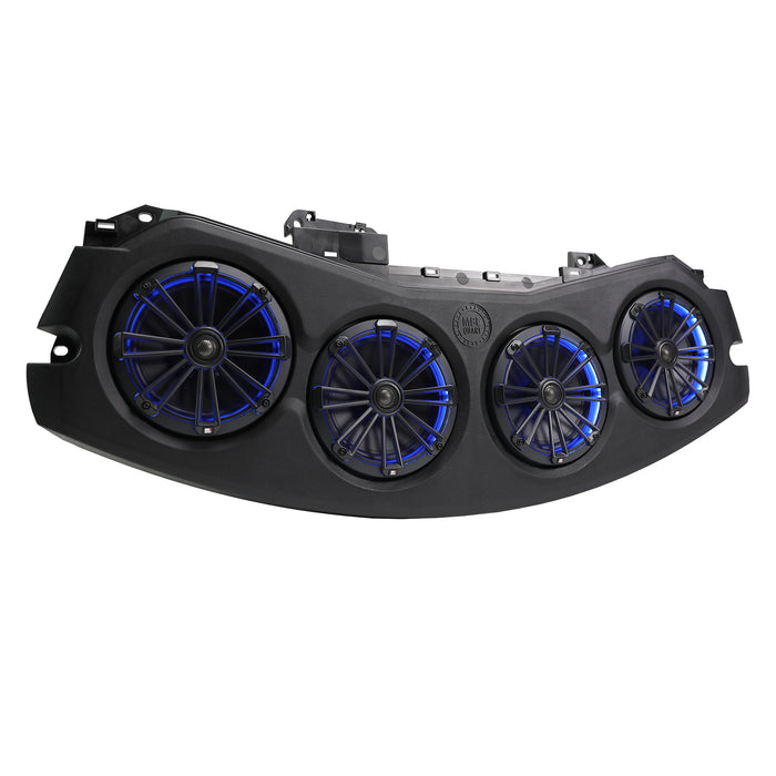 MB Quart Tuned Rear Overhead Soundbar, Four 8 Inch Coaxial, Addressable RGB LED, Jeep Wrangler JL / Gladiator JT (2024-2026), view 6