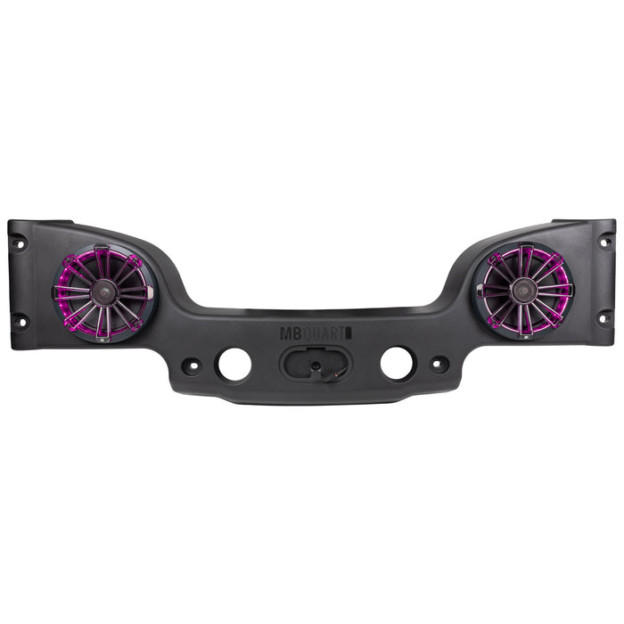 MB Quart Tuned Rear Overhead Soundbar, Two 8 Inch Coaxial Speakers, Jeep Wrangler JK (2007-2018), view 5