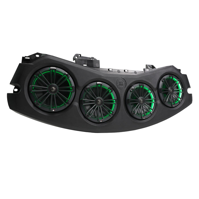 MB Quart Tuned Rear Overhead Soundbar, Four 8 Inch Coaxial, Addressable RGB LED, Jeep Wrangler JL / Gladiator JT (2024-2026), view 7