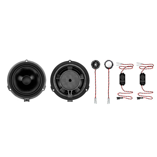MB Quart Tuned Front 2-Way Component Speakers, 6.5 Inch, Ford Maverick (2022-2026)