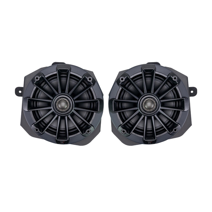 MB Quart Tuned Rear Speaker System, Full Cab or No Tower, Polaris Ranger (2018-2026)