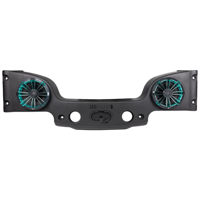 MB Quart Tuned Rear Overhead Soundbar, Two 8 Inch Coaxial Speakers, Jeep Wrangler JK (2007-2018), view 6