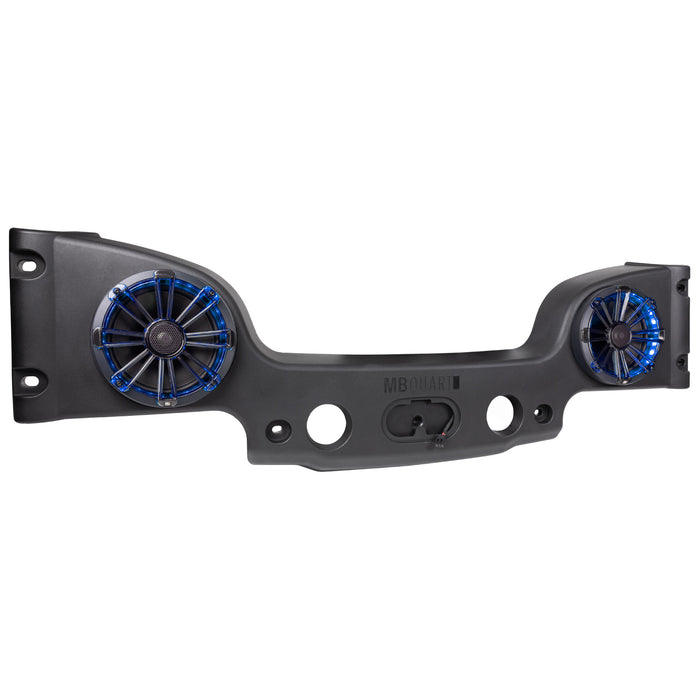 MB Quart Tuned Rear Overhead Soundbar, Two 8 Inch Coaxial Speakers, Jeep Wrangler JK (2007-2018), view 8