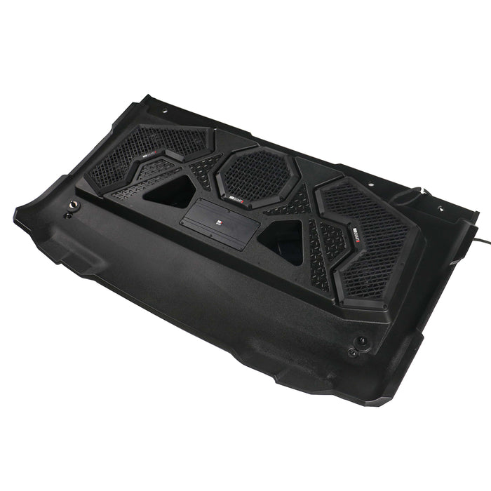 MB Quart 500 Watt 6 Speaker Audio Roof, 3.5 Inch LCD Source Unit, Polaris Ranger 1000 / XP 1000 (2018-2026)