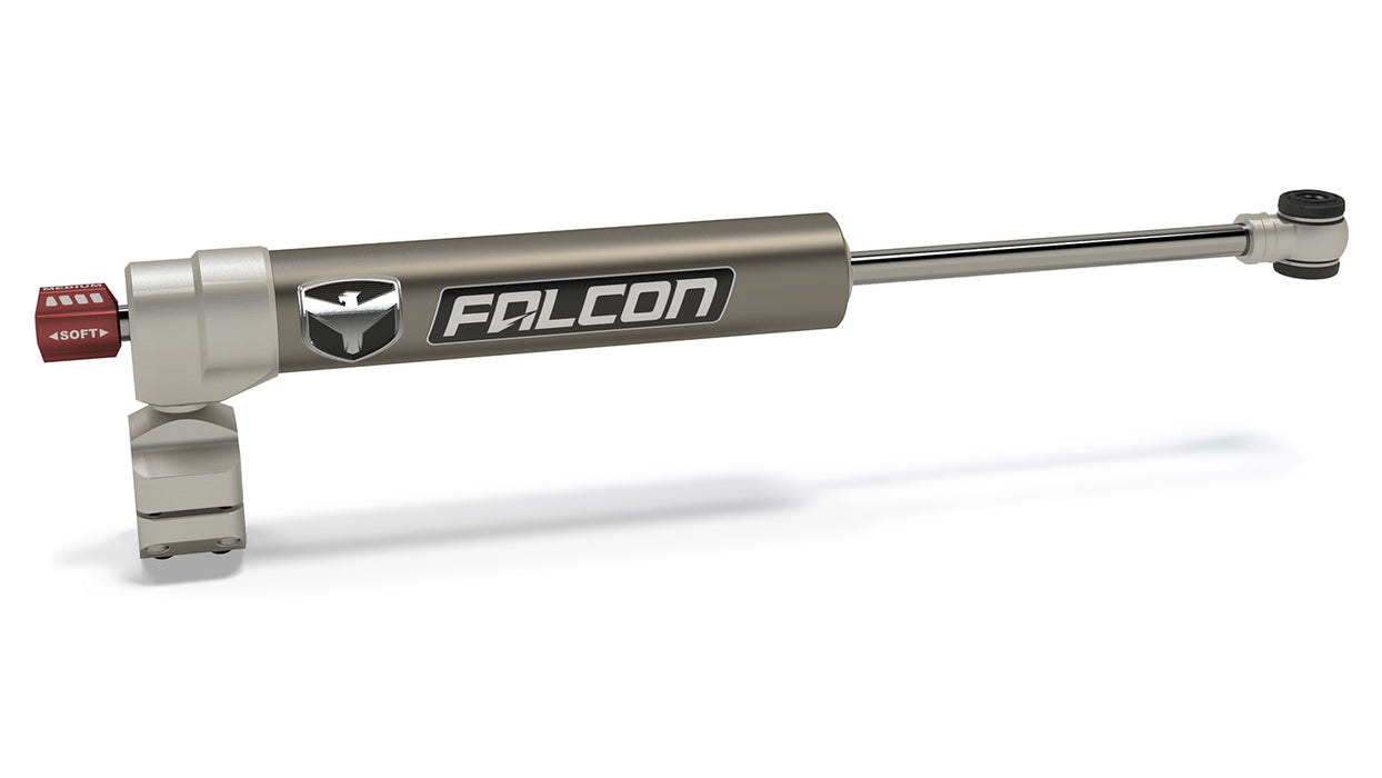 FALCON Nexus EF 2.2 Fast Adjust Steering Stabilizer, Stock Tie Rod, RHD, Jeep Wrangler JK (2007-2018)