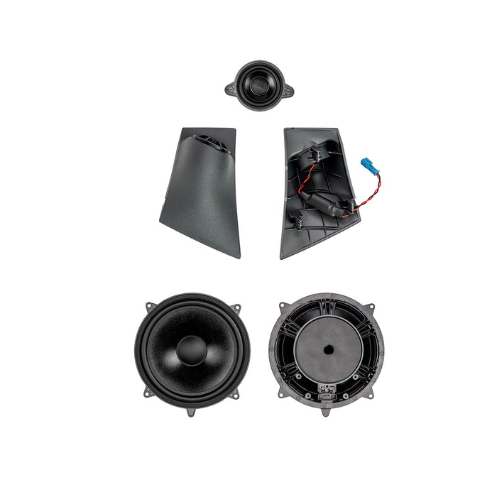 MB Quart Tuned Front Component and Center Dash Speakers, 6.5 and 3 Inch, Mercedes-Benz Sprinter W907 (2019-2026), view 7