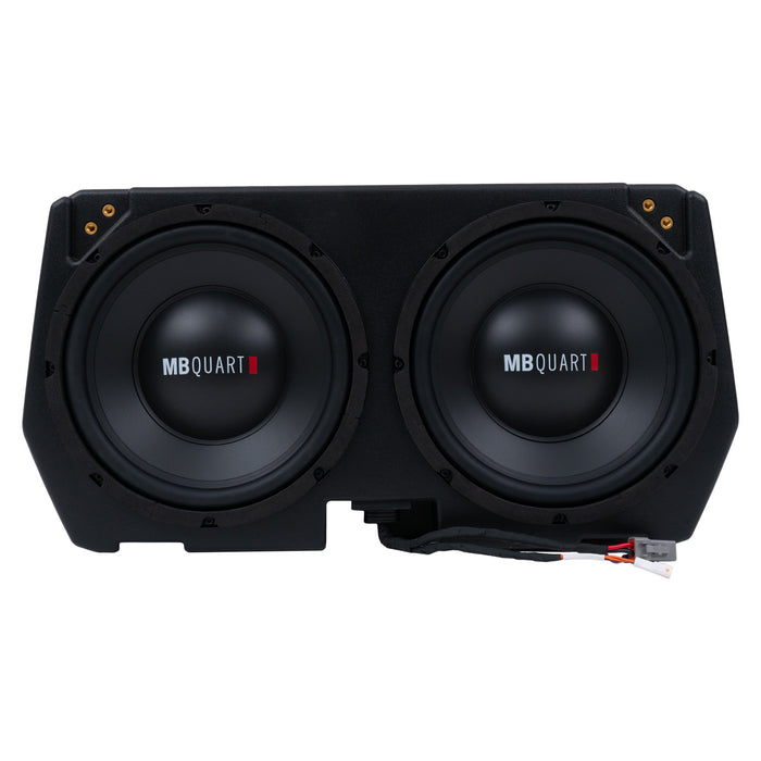 MB Quart Tuned 400 Watt Dual 10 Inch Subwoofer Kit, Can-Am Defender (2017-2025)