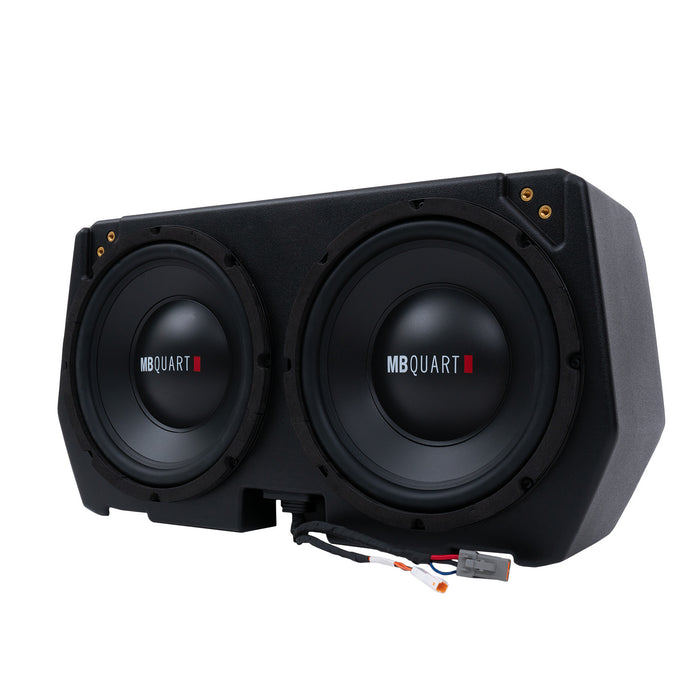 MB Quart Tuned 400 Watt Dual 10 Inch Subwoofer Kit, Can-Am Defender (2017-2025), view 3