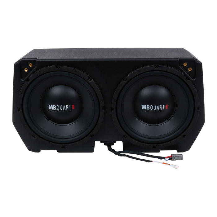 MB Quart Tuned 400 Watt Dual 10 Inch Subwoofer Kit, Can-Am Defender (2017-2025), view 4
