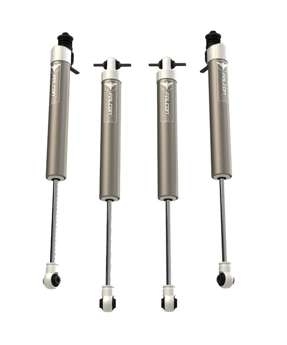 FALCON 1.1 Monotube Shock Kit, 3-3.5" Lift, Jeep Wrangler JK (2007-2018)