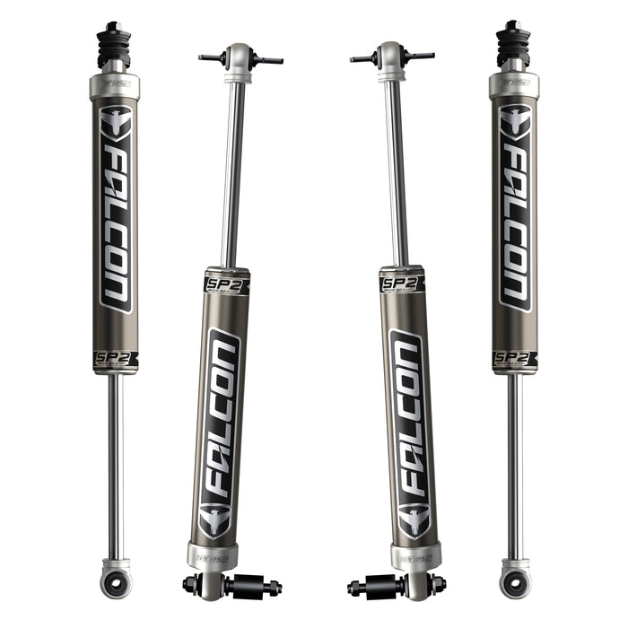 FALCON SP2 2.1 Monotube Shock Kit | 4-6" Lift, 4dr | Jeep Wrangler JK (2007-2018) | P/N 03-02-21-400-406