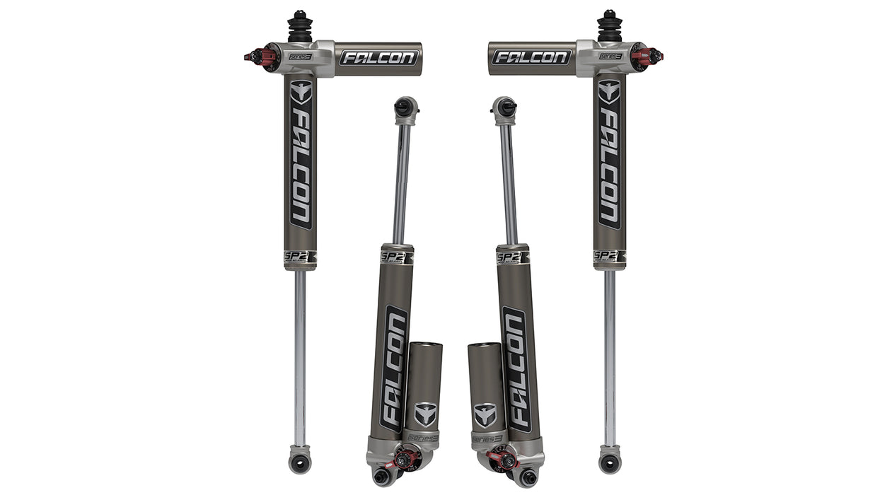 FALCON SP2 3.3 Fast Adjust Piggyback Shock Kit | 5-6" Lift, 4dr | Jeep Wrangler JK (2007-2018) | P/N 03-02-33-400-406