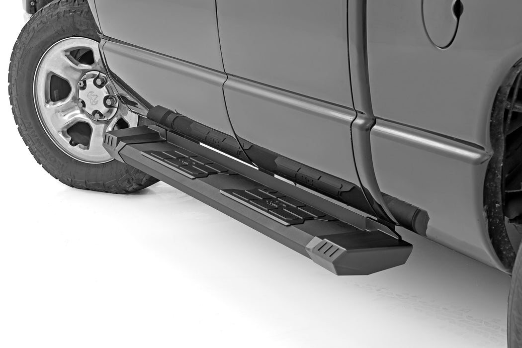 Rough Country HD2 Aluminum Running Boards - Quad Cab | Dodge 2500/Ram 3500 2WD/4WD (03-10)