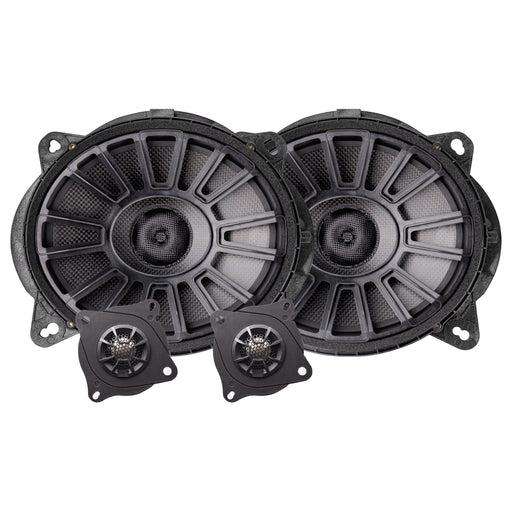 MB Quart 8x10 Inch 2-Way Component Speakers, Toyota Tacoma / 4Runner & Lexus GX470 / RX (2003-2025)