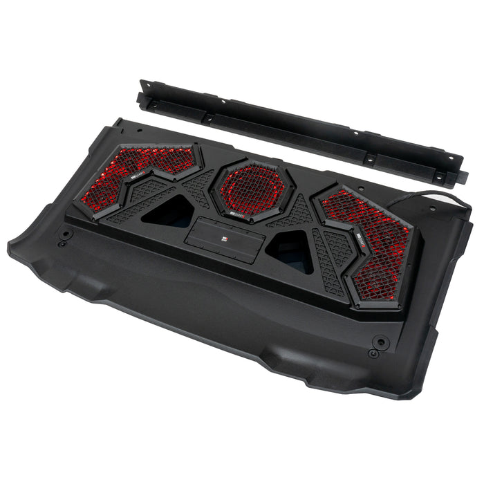 MB Quart 500 Watt 7 Speaker Audio Roof, 7 Inch Source Unit, 45 Inch Light Bar, Polaris Ranger 1000 / XP 1000 (2018-2026), view 3