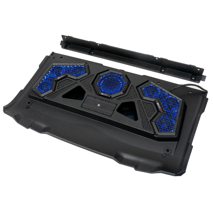 MB Quart 500 Watt 7 Speaker Audio Roof, 7 Inch Source Unit, 45 Inch Light Bar, Polaris Ranger 1000 / XP 1000 (2018-2026), view 4