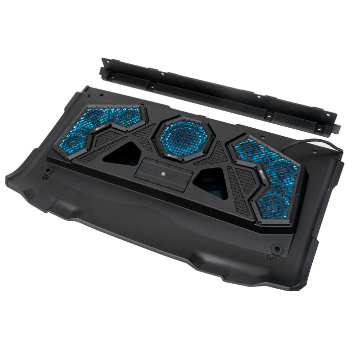 MB Quart 500 Watt 7 Speaker Audio Roof, 7 Inch Source Unit, 45 Inch Light Bar, Polaris Ranger 1000 / XP 1000 (2018-2026), view 7