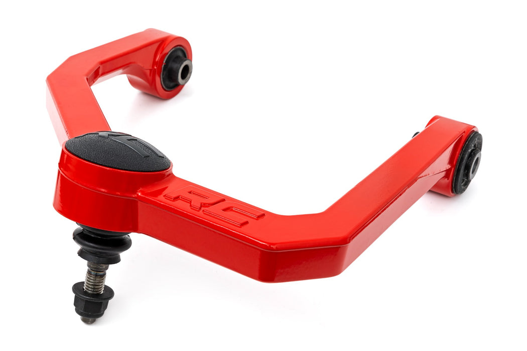 Rough Country Red Forged Upper Control Arms - 2-3 Inch Lift | Nissan Titan 2WD/4WD (04-24)
