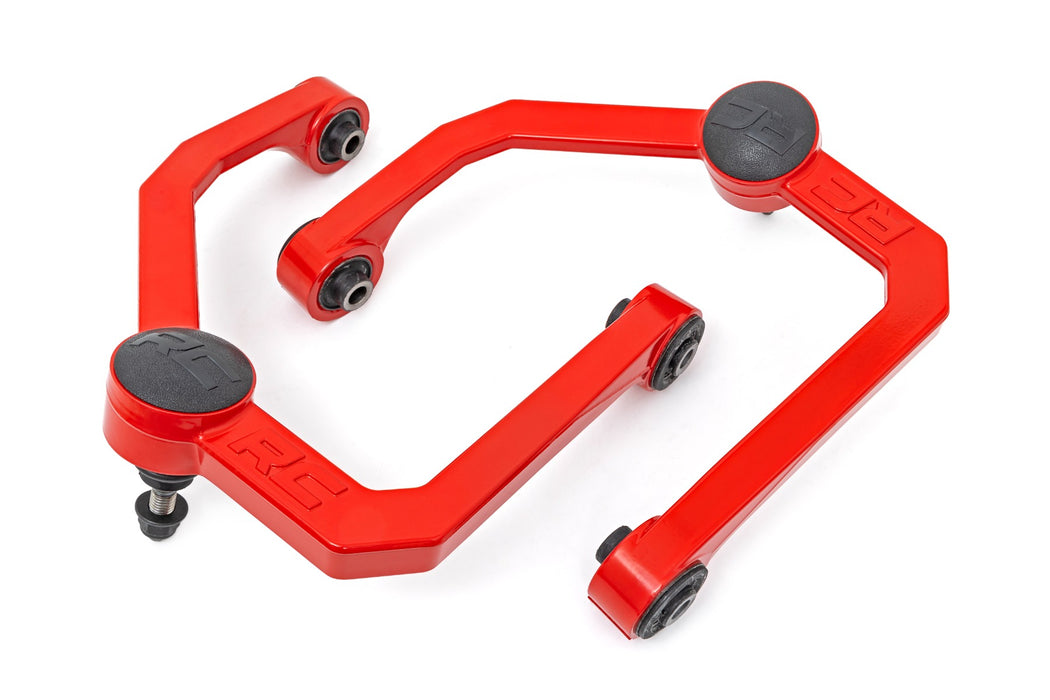 Rough Country Red Forged Upper Control Arms - 2-3 Inch Lift | Nissan Titan 2WD/4WD (04-24)