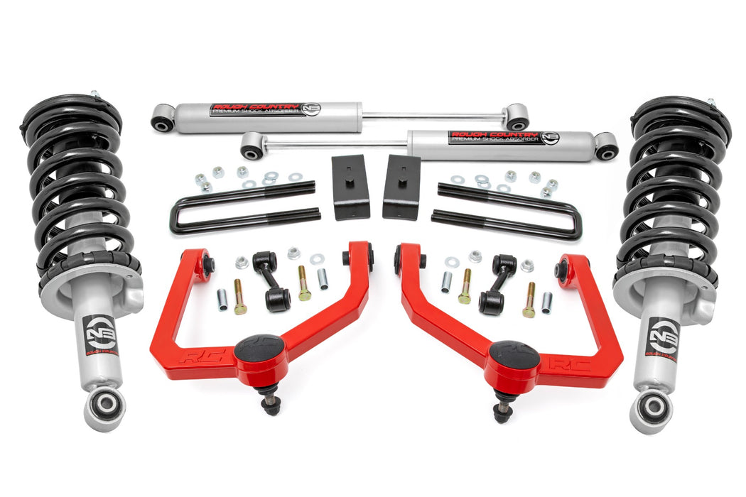 Rough Country 3 Inch Lift Kit - N3 Struts &amp; Shocks | Nissan Titan 2WD/4WD (2004-2024)