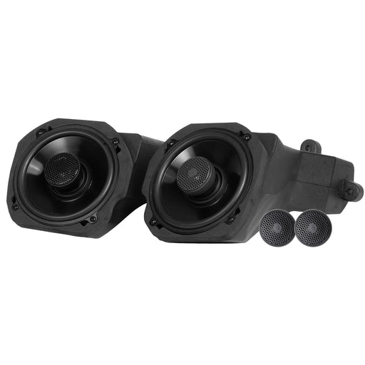 MB Quart Tuned Front Speaker Kit, 6.5 Inch with Tweeters, Polaris RZR Pro XP / Turbo R / Pro R (2020-2024)