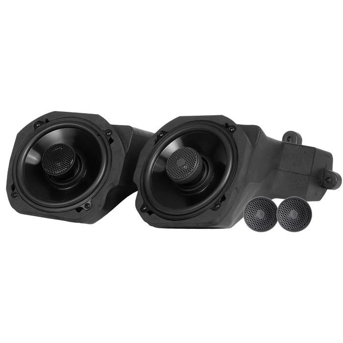 MB Quart Tuned Front Speaker Kit, 6.5 Inch with Tweeters, Polaris RZR Pro XP / Turbo R / Pro R (2020-2024)