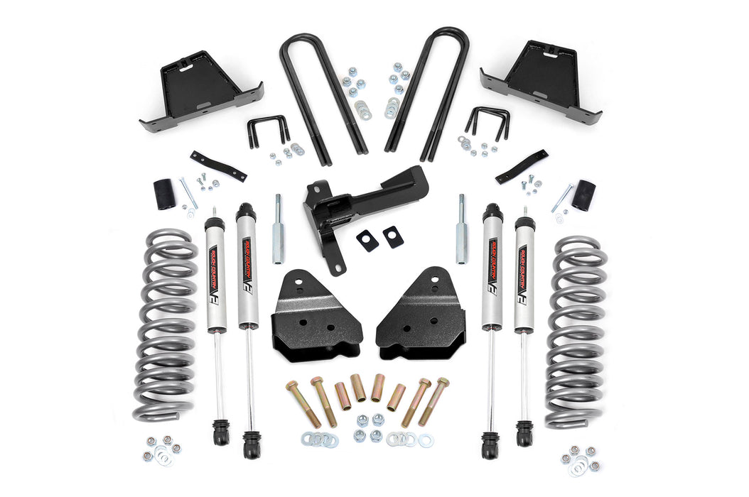 Rough Country 4.5 Inch Lift Kit - V2 | Ford F-250/F-350 Super Duty 4WD (2005-2007)