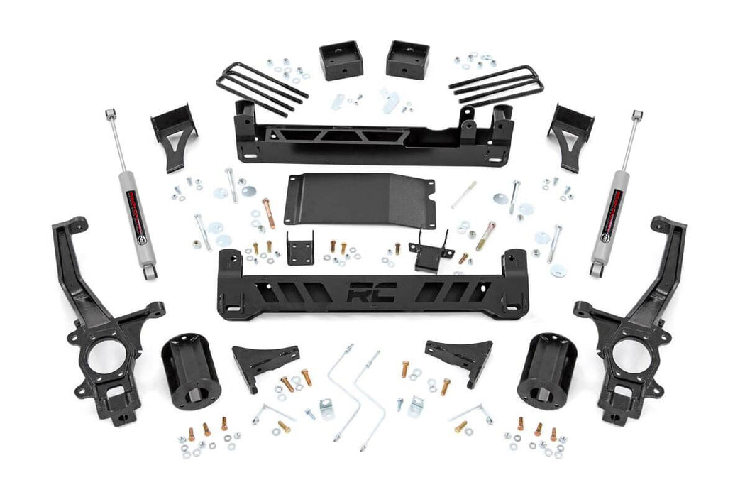 Rough Country 6 Inch Lift Kit, Nissan Frontier 2WD/4WD (2005-2021)
