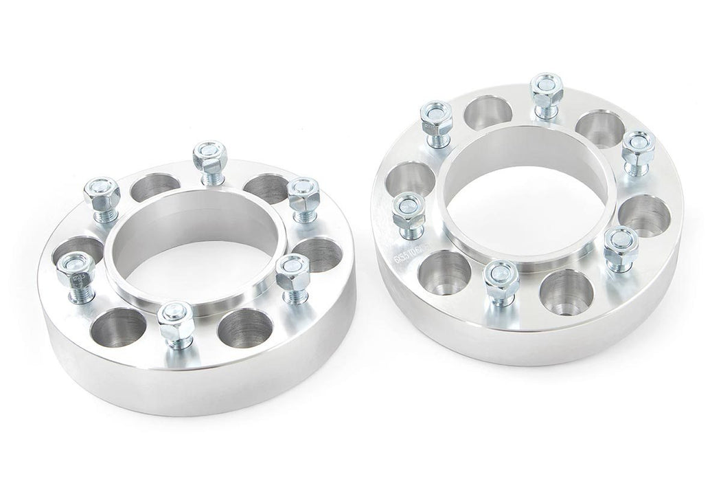 Rough Country 1.5 Inch Wheel Spacers - 6x5.5 | Toyota 4Runner (10-24)/Tacoma (05-23)