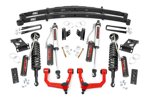 Rough Country 3.5 Inch Lift Kit, Vertex, Red, Toyota Tacoma 2WD/4WD (2005-2023)
