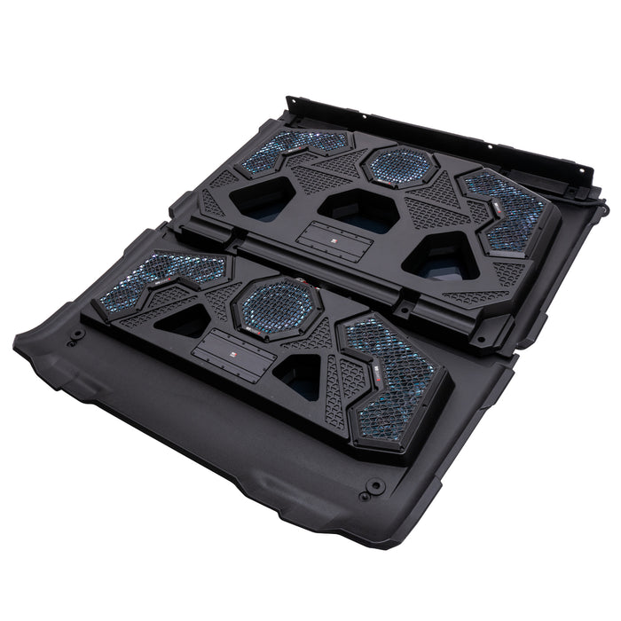 MB Quart 1000 Watt 14 Speaker Audio Roof, 7 Inch Source Unit, 45 Inch Light Bar, Polaris Ranger 1000 / XP 1000 (2018-2026), view 8