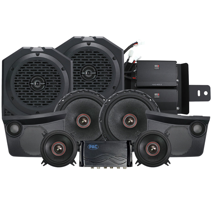MB Quart Stage 6 800 Watt 8 Speaker Audio System, OEM B&O Audio, Ford Bronco (2021-2024)