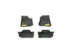 Jeep Wrangler JL 2-Door All-Weather Floor Mats, Black
