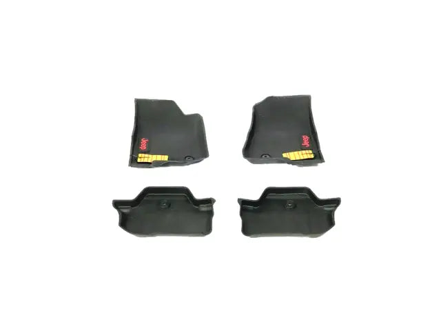 Jeep Wrangler JL 2-Door All-Weather Floor Mats, Black